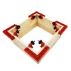 150MM Holzbearbeitung Positionierungsquadrat 90 ° Positionierungsblock Holzbearbeitung Rechtwinklige Befestigung Holzbearbeitungswerkzeuge Zoll Metrisches Höhenlineal