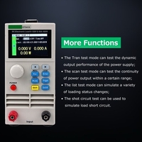150V 40A 400W Einkanal-DC programmierbarer elektronischer Lasttester CC CV CR CP-Modus 2, 8-Zoll-TFT-LCD-Bildschirm Batterie- und LED-Tester