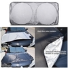 150X70CM Auto Windschutzscheibe Sonnenschutz Sonnenschutz Visier Frontscheibe SUV Van Auto Fahrzeugschild Reflektor Blockierung Bildschirmabdeckung für LKWs Autos