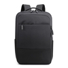 15, 6 zoll Große Kapazität Computer Rucksack Oxford Tuch Business Tasche Outdoor Freizeit Reisetasche mit Externe USB Interface Schwarz