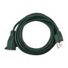15FT AC Power Electric Outdoor Verlängerungskabel 12 AWG 3 Zinken 125V Verlängerungskabel