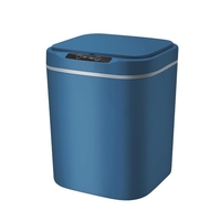 15L Berührungsloser Smart-Knock-Induktions-Mülleimer Infrarot-Bewegungssensor-Mülleimer