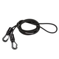 1.5M 4MM Kajak Kanu elastische Bungee Cord Schock Cord Haken Tie Down Seil