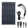 15W 8V 1.88A DIY Solar Panel mit USB Ausgang Port / DC Weibliche Port / DC Männlichen Port / Micro USB Port