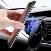 15W Car Wireless-Ladehalterung Intelligentes Auto-Schnellladewerkzeug Car Mobile Phone Wireless-Ladehalter