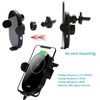 15W Car Wireless-Ladehalterung Intelligentes Auto-Schnellladewerkzeug Car Mobile Phone Wireless-Ladehalter