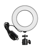 16 cm Mini-LED-Ringlicht-Einfülllampe USB-betrieben 3 Beleuchtungsmodi 11 Stufen Einstellbare Helligkeit