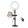 16 cm zweifarbiges dimmbares Tisch-LED-Ringlicht-Kit