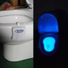 16 Farben LED Toilette Nachtlicht Bewegung Aktiviertes Licht
