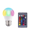 16 Farben RGB+Weiße Lampe LED RGBW 3W/5W/10W/15W Buntes Licht Home Dekorative Glühbirnen mit Fernbedienung