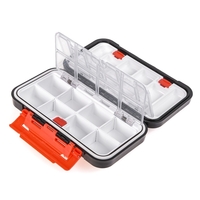 16 Fächer Fischköder Fächer Kunststoff Fischköder Fall Doppelschicht Köder Box Fischköder Aufbewahrungsbox Fischköder Halter Container Angelgerät Zubehör