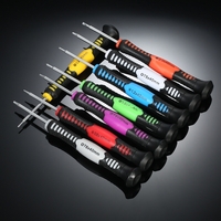 16 in 1 Multifunktions-Präzisions-Torx Schlitz- und Kreuzschlitzschraubendreher-Set Reparatur-Werkzeugsatz für Mobiltelefon-Laptop