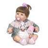 16 in Reborn Baby Rebirth Puppe Kinder Geschenk Tuch Material Körper