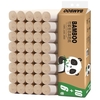 16 kernlose Rollen 4-lagiges Holzzellstoff-Toilettenpapier Natürliches Toilettenpapier Haushalts-Toilettenpapier Verdicktes Küchenpapier