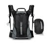 16 L Outdoor-Fahrradrucksack mit Regenschutz Wasserdichte Bergsteiger-Reittasche Große Kapazität Frauen Männer Atmungsaktiver Jogging-Sportrucksack für Camping Wandern Sporttasche Lauftasche