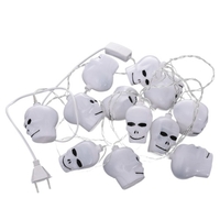 16 LEDs Lichterketten Kürbis Schädel Geist Sunny Doll Form Nachtlicht
