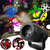 16 Muster RGB Multicolour LED rotierende Projektionslampe Indoor High Brightness Weihnachtsfilmlampe