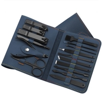 16 Stück / Set Nagelknipser Cutter Trimmer Ear Pick Grooming Kit Maniküre-Set