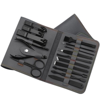 16 Stück / Set Nagelknipser Cutter Trimmer Ear Pick Grooming Kit Maniküre-Set
