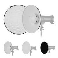 16 Zoll Beauty Dish Studio Fotografie Reflektor Diffusor mit Honeycomb Soft Cloth
