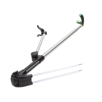 1.7 M 1, 9 M 2, 1 M Teleskop Angelrute Edelstahl Pole Bracket Angeln Zubehör Haltewerkzeug