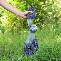 1.8 * 30m Monofilament Single Layer Fischen Gill Net Monofilament Gill Net 30mm Ineinander greifen-Loch