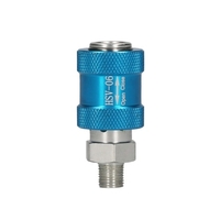 1/8-Zoll-Handschieberventil Pneumatisches Durchflussregelventil Manuelles Aluminiumlegierungsventil