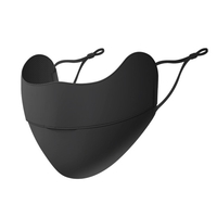 1Pcs Waschbar Mehrweg Radfahren Gesicht Maske Atmungsaktive UV Schutz Halbe Gesicht Mund Maske für Männer Frauen Outdoor Übung Radfahren lauf