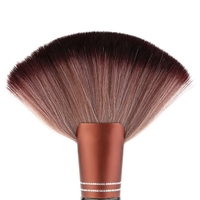 1stü. Professionelle Sektor Haar Ausschnitt Hals Barbers Duster Pinsel mit holz Griff