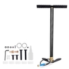 3 bühne Hand Betrieben Reifen Pumpe Mini Hochdruck Inflator mit Barometer Für Auto Fahrrad Basketball