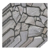 3 Dimension Black Brick Wasserdichte feuchtigkeitsbeständige abnehmbare selbstklebende Tapete