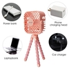 3-fach Mini-USB-Ladeventilator Tragbarer Autositz-Kinderwagen-Lüfter mit flexiblem Stativ-LED-Licht