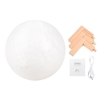 3 Farben Kreative Mond Lampe 3D Gedruckt Mond Lampe LED Nachtlicht 8 cm / 3, 1 zoll mit Ständer für Kinder Mädchen Geburtstag Thanksgiving Weihnachtsgeschenke