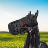 3 Größe Optional Easy Breathe Pferdemund-Abdeckung Pony Nylon Weidende Schnauze mit Halter unter dem Kinnkopf Kragen einstellbar