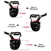 3 Größe Optional Easy Breathe Pferdemund-Abdeckung Pony Nylon Weidende Schnauze mit Halter unter dem Kinnkopf Kragen einstellbar
