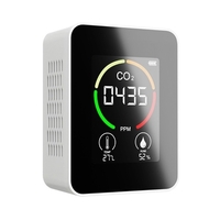 3-in-1-CO2-Temperatur-Feuchtigkeits-Überwachungsgerät Digitaler Haushaltsluftqualitätsdetektor für Zuhause
