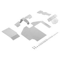 3-in-1-Edelstahl-Achsschutzpanzerung Fahrgestellpanzerungssatz für 1/7 Traxxas Unlimited Desert Racer UDR