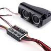 3 in 1 Motor Simulator System Emulational Beleuchtung Rauch und Sound Set für RC Auto Traxxas TRX4 Tamiya XB HB Racing D418