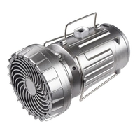 3 in 1 Multifunktions Camping Licht Ventilator Solarladung Outdoor Camping Laterne Licht