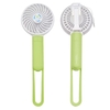 3 in 1 Multifunktions tragbaren Mini-USB-Ventilator mit 3 Ebene Einstellbare Lüftergeschwindigkeit Selfie Stock-Handventilator mit Silikon-Handgriff