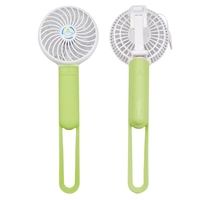 3 in 1 Multifunktions tragbaren Mini-USB-Ventilator mit 3 Ebene Einstellbare Lüftergeschwindigkeit Selfie Stock-Handventilator mit Silikon-Handgriff