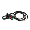 3 in 1 Scheinwerfer/Turn Signal Light/Horn-ein-aus-Schalter 2, 2 cm Durchmesser Lenker DIY Button-Zubehör für Roller Motorrad ATV