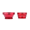 3-in-1-Telefon-Fotolinse 180° Fisheye 0, 67 X Weitwinkel 10 Set X Makro mit Case für iPhone 5 5 s