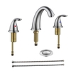 3-Loch-Küchenarmaturen mit zwei Griffen,  Warm- und Kaltwassermischer,  Waschbecken,  Wasserhähne