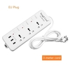 3-Meter-Kabel Steckdosen Ladestation Hub Vielseitige Steckdosenleiste mit individuell geschalteten USB-Anschlüssen