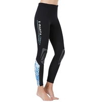 3 mm Neopren-Leggings zum Tauchen,  Damen/Herren,  Schnorchelhose,  Tauchen,  Surfen,  enge Hose