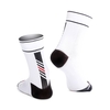 3 Paar Herren Chinlon Athletic Radfahren Socken Feuchtigkeit Wicking Quick Dry Outdoor Running Wandern Socken für US 8.5-10 / UK 7.5-9 / European 42-45 - Fluorescent Green