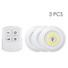 3 Pack 4, 5 V 1W COB LED Puck Licht mit Fernbedienung