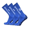 3 Packungen Sportsocken Kompressionssocken Sportsocken Anti-Rutsch-Schnelltrocknende Fußball-Fußball-Socken für Fußball Basketball Hockey Laufen Radfahren Bergsteigen Marathons