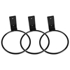 3 Pcs Blumentopf Halter Ring Wand Montiert 4 zoll Anlage Wand Aufhänger Ringe Metall Anlage Haken Halter Wand Pflanzer haken
